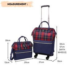 Load image into Gallery viewer, Moda Paolo Trolley Backpack in 2 Colours (T168A20)