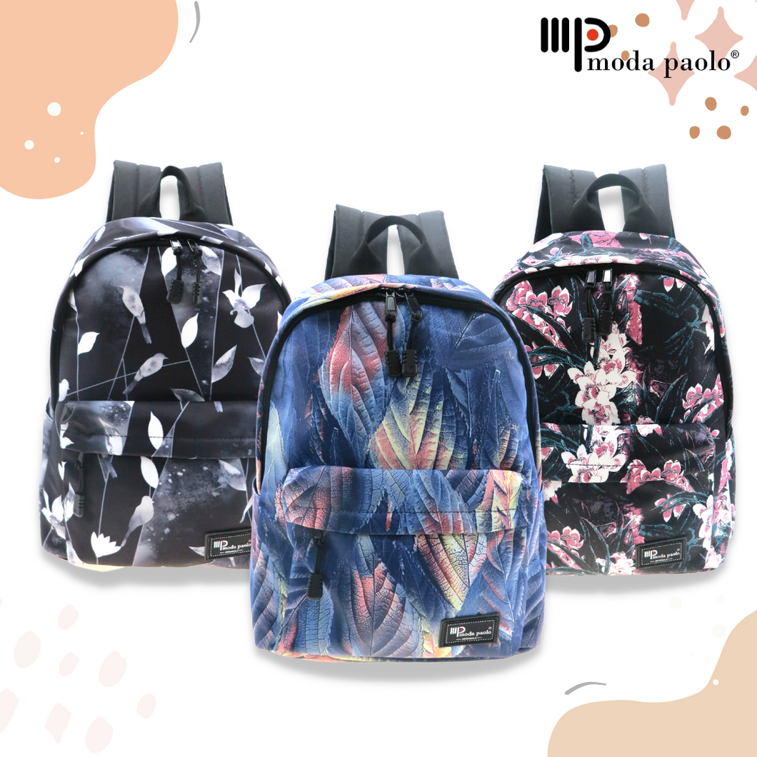 Moda Paolo Unisex Backpack in 3 Colours (B9012-10)