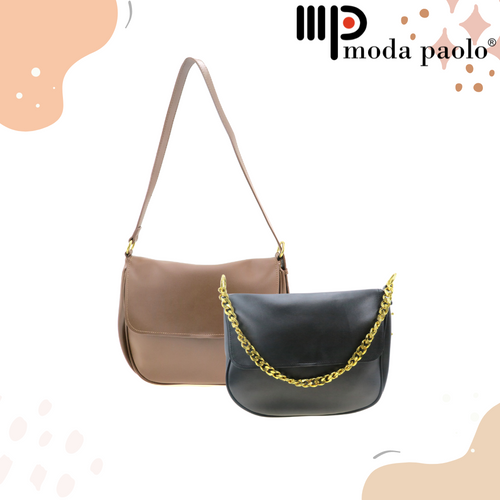 Paolo Bags Trendy dámská crossbody Dayanara, červená - GLAMI.cz