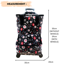 Load image into Gallery viewer, Moda Paolo Detachable Trolley Backpack in 3 Colours (T818)