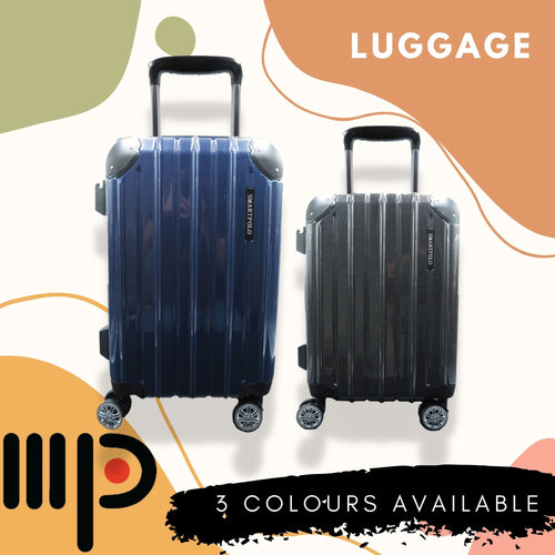 Moda Paolo Hard Case Luggage 20-24-28 Inch in 3 Colours (L007)