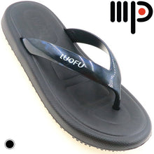 Load image into Gallery viewer, Moda Paolo Women Slippers in Black Colour (7196L)
