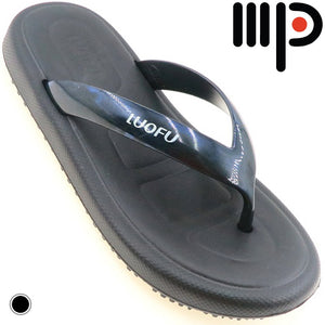 Moda Paolo Women Slippers in Black Colour (7196L)