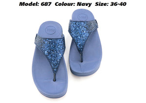 Moda Paolo Women Slippers in 2 Colours (687)