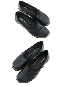 Moda Paolo Women Flats Shoes in Black Colour (33783T)