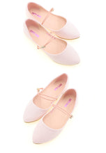 Load image into Gallery viewer, Moda Paolo Kids Flats in 2 colours (34512T)