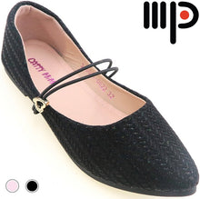 Load image into Gallery viewer, Moda Paolo Kids Flats in 2 colours (34607T)
