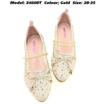 Load image into Gallery viewer, Moda Paolo Kids Flats in 2 colours (34608T)