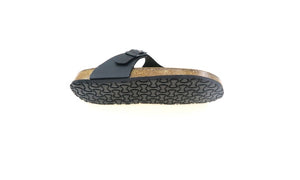 Moda Paolo Unisex Slippers in Black Colour (1463T)