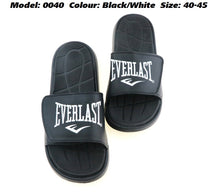 Load image into Gallery viewer, Moda Paolo Everlast Men Slides in Black/White Colour (0040)