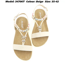 Load image into Gallery viewer, Moda Paolo Women Sandals in 2 Colours (34706T)