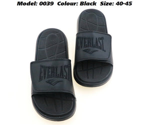 Moda Paolo Men Slides in Black Colour (0039)