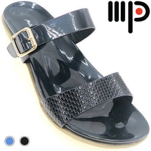 Load image into Gallery viewer, Moda Paolo Women Slides in 2 Colours (34678T)