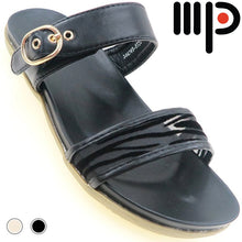 Load image into Gallery viewer, Moda Paolo Women Slides in 2 Colours (34676T)
