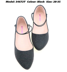 Moda Paolo Girls Flats in 2 Colours (34672T)