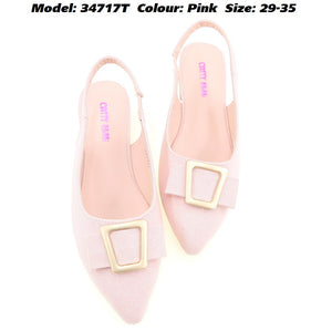 Moda Paolo Girls Heels in 2 Colours (34717T)
