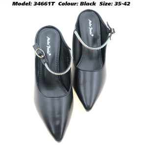 Moda Paolo Women Slip On Heels in 2 Colours (34661T)