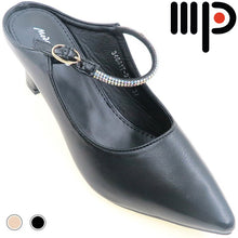 Load image into Gallery viewer, Moda Paolo Women Slip On Heels in 2 Colours (34661T)