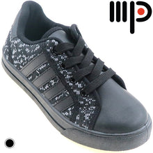 Load image into Gallery viewer, Moda Paolo Kids Sport Sneakers in Black (1491T)