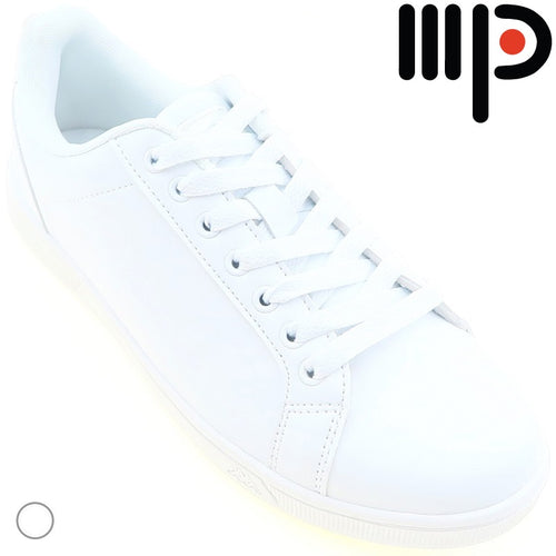 Moda Paolo Kappa Unisex School Shoe in White Colour (902)