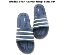 Load image into Gallery viewer, Moda Paolo Unisex Slides in 2 Colours (3115)