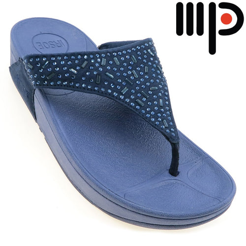 Moda Paolo Women Slippers in Black (309)