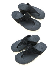 Load image into Gallery viewer, Moda Paolo Women Slippers in Black (309)