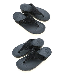 Moda Paolo Women Slippers in Black (309-5)