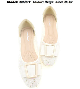 Moda Paolo Women Flats in 2 Colours (34689T)