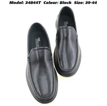 Load image into Gallery viewer, Moda Paolo Men Moda Paolo Genuine Leather Men Casual in Black (34844T)