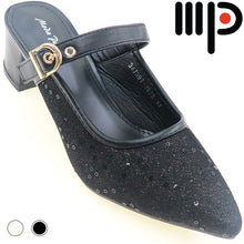 Load image into Gallery viewer, Moda Paolo Women Slip-Ons Heels In 2 Colours (34709T)