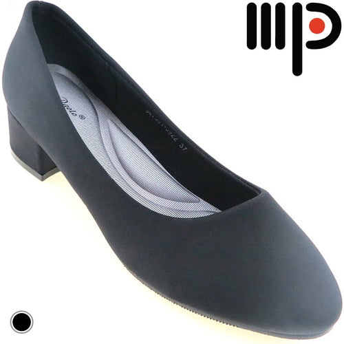 Moda Paolo Women Heels In Black (34738T)