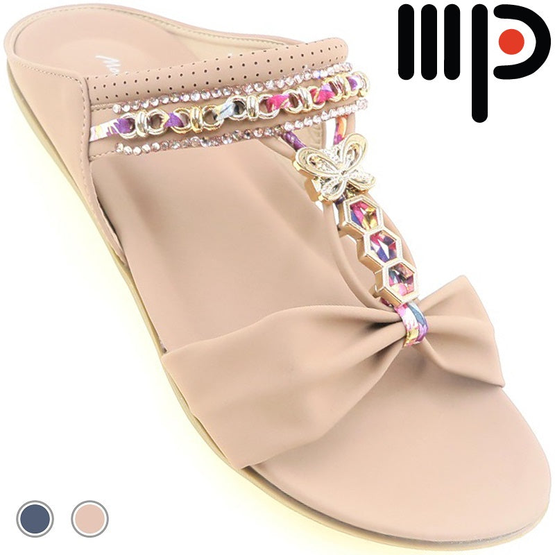 Moda Paolo Women Slides In 2 Colours (34798T)