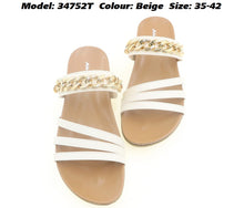 Load image into Gallery viewer, Moda Paolo Women Slides In 2 Colours (34752T)