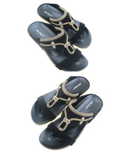 Load image into Gallery viewer, Moda Paolo Women Slides in 2 Colours (34750T)