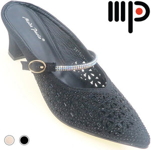 Moda Paolo Women Slip-Ons Heels in 2 Colours (34759T)