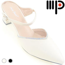 Load image into Gallery viewer, Moda Paolo Slip-Ons Heels In 2 Colours (34809T)