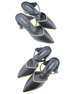 Moda Paolo Slip-Ons Heels In 2 Colours (34809T)