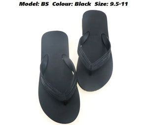 Moda Paolo Unisex Slippers in Black Colours (BS)