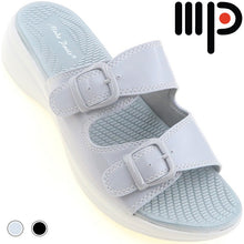 Load image into Gallery viewer, Moda Paolo Women Slides in 2 Colours (34820T)