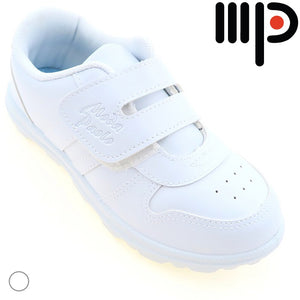 Moda Paolo Unisex School Shoes in White (1443T)