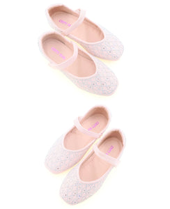 Moda Paolo Girls Flats in 2 Colours (34630T)