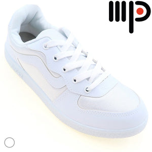 Moda Paolo Unisex School Shoes in White (1474T)