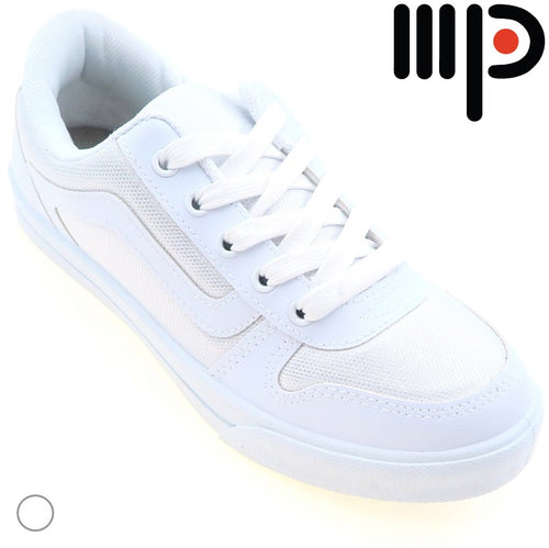 Moda Paolo Unisex School Shoes in White (1457T)