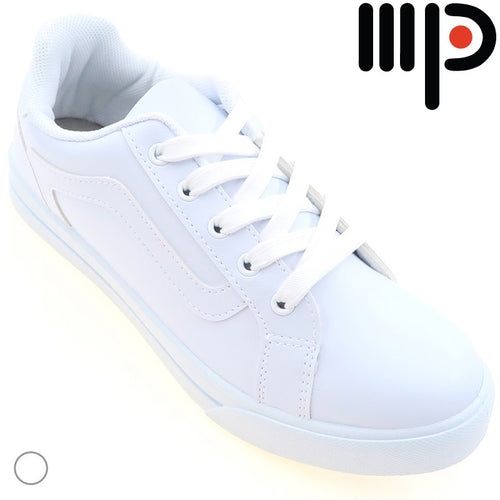 Moda Paolo Unisex School Shoes in White (1459T)