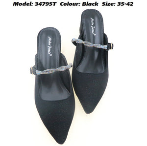 Moda Paolo Women Slip-Ons Heels in 3 Colours (34795T)
