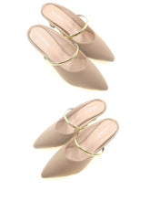Load image into Gallery viewer, Moda Paolo Women Slip-Ons Heels In 2 Colours (34761T)
