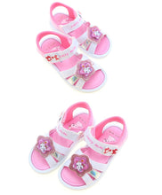 Load image into Gallery viewer, Catty MiMi by Moda Paolo Girls Sandals in 2 Colours (1477T) With LED Flash Lights