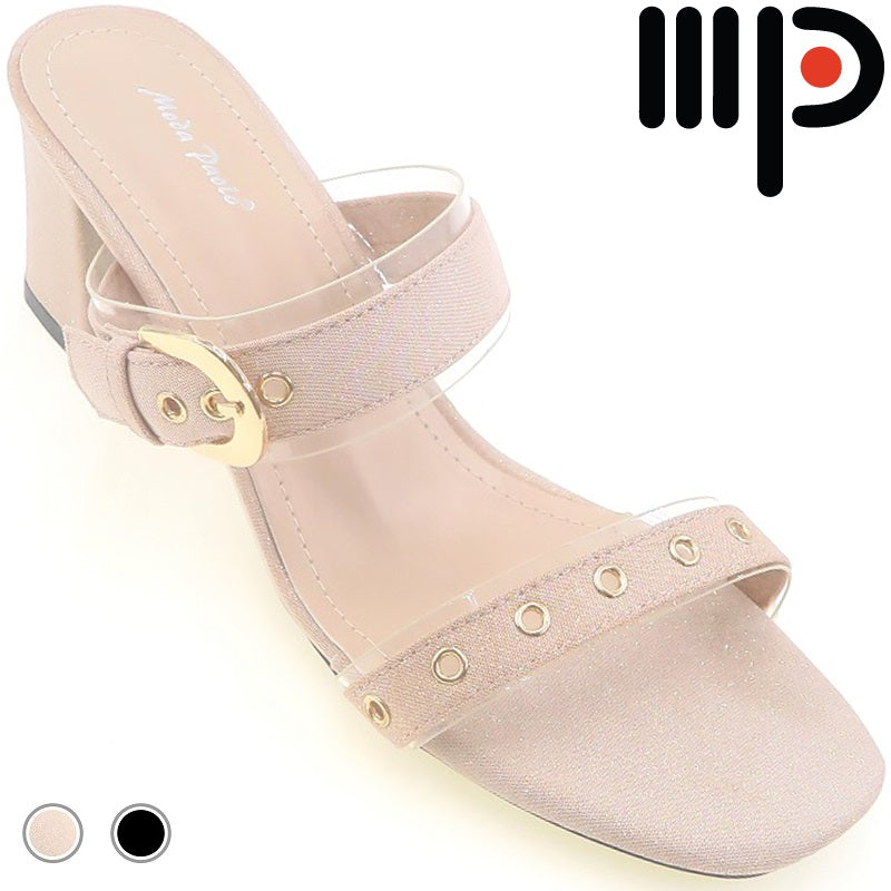 Moda Paolo Women Heels In 2 Colours (34758T)