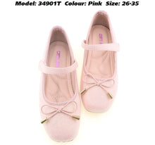 Load image into Gallery viewer, Moda Paolo Kids Flats In 2 Colours (34901T)